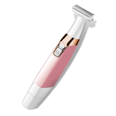 China Cordless Professional Rechargeable Lady Car Women Waterproof Trimmer Epilator Shaver for sale