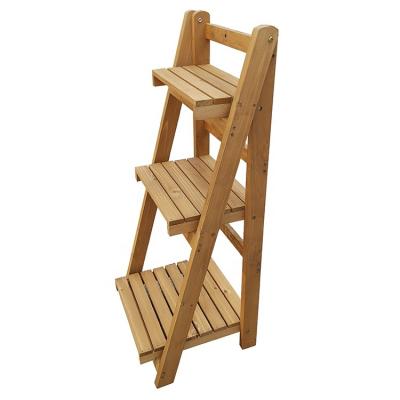 China Wooden flower stand, planter stand, garden stand 35x29xH75 for sale