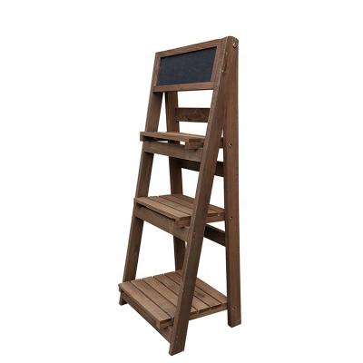 China CLASSIC wooden flower stand, planter stand, garden stand for sale