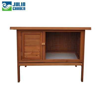 China Breathable Bunny Hutch Pet Carrier Cages Rabbit Wooden Rabbit Cage for sale