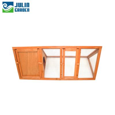 China Breathable Wooden Rabbit Hutch Cage Rabbit Hutch Triagle Barn for sale