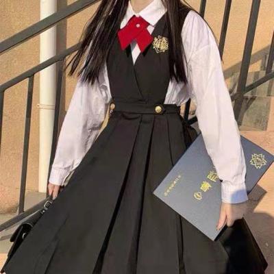 China 2021 high quality customized fashion loose and cute Japanese girl high school uniform for dolls jk uniform skirt for sale