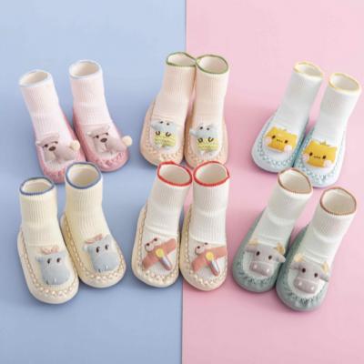 China Customized Hot Selling Anti-skid Baby Indoor Baby Bedroom Non-slip Thick Warm Socks for sale