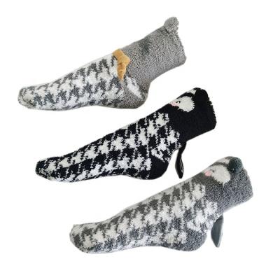 China High Quality Custom Winte Anti-Slip Socks For Women Comfortable Women Socks for sale