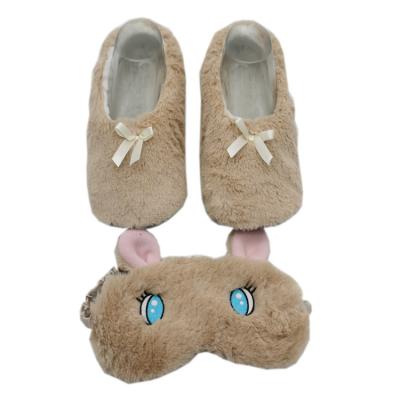 China 2021 New Products Cute Plush Home Slipper Anti-slippery Soft Home Shoes for sale