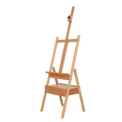 China Professional Painting Easel Art Easel Student Easel Support Folding High Quality Four Leg Storage Easel Factory New for sale