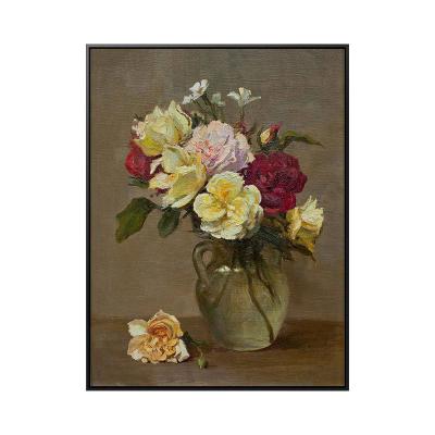 China New Decompression Acrylic Room Decoration DIY Hand Painted Painting Beautiful European Classical/Postmodern Vase Flower Arrangement By Numbers for sale