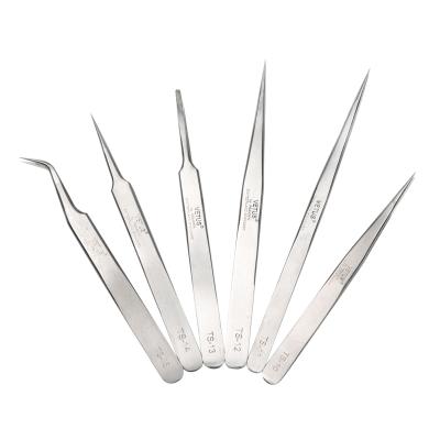 China Eyelash Extensions Good Eyelash Extensions VETUS Eyebrow Tweezers TS-10 TS-11 TS-12 TS-13 TS-14 TS-15 for sale