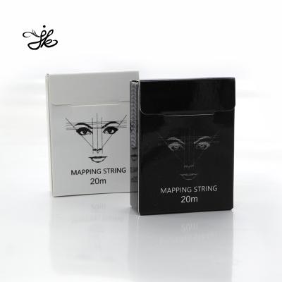 China Beauty Care Customized Pre-ink Permanent Makeup Eyebrow Tracing String Measuring Tool for sale