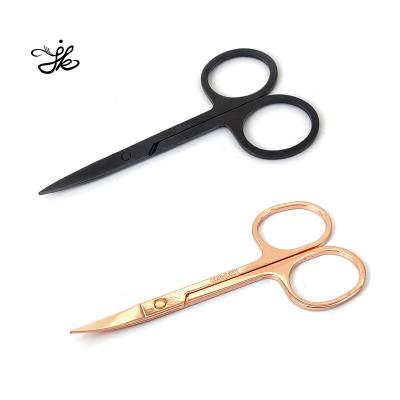 China Care Rose Gold Mini Beauty Scissors Premium Multifunctional Beauty Lash Scissor for sale