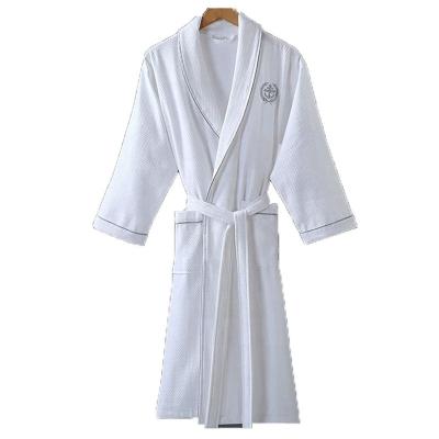 China QUICK DRY hotel pure cotton bathrobe thickened home clothes four seasons long staple cotton towel pajamas for sale