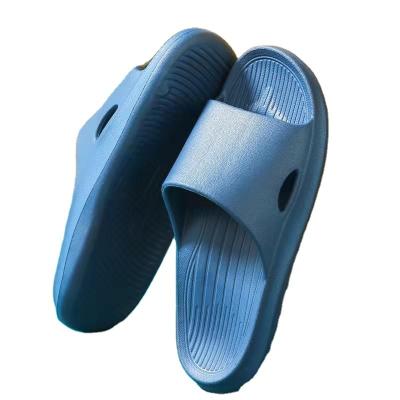 China 2021 fashion trend low price promotion new product hot sale blue rubber slippers for sale