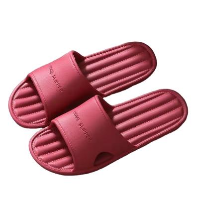 China 2021factory fashion trend good quality fine quality hot sale beach red slippers for sale