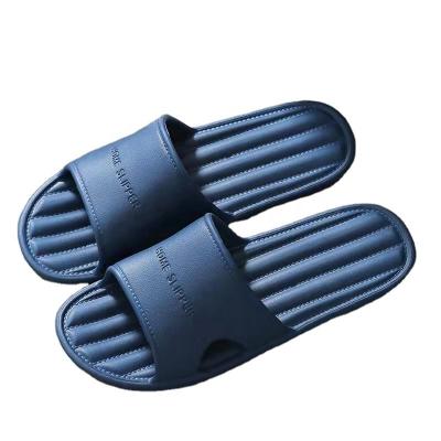 China 2021 fashion trend low price quality guaranteed custom hotel fashion blue slippers for sale