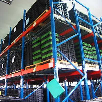 China Widely Used For Warehouse Inform Pallet Live Storage Racking Pallet Flow Pallet Gravity Racking for sale