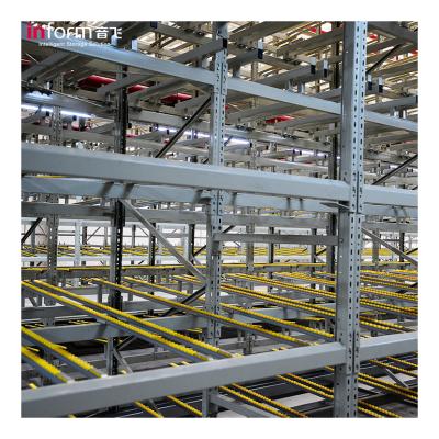 China Widely used for wholesale selective warehouse storage gravity cardboard flow racking roller rack / shelving system for sale