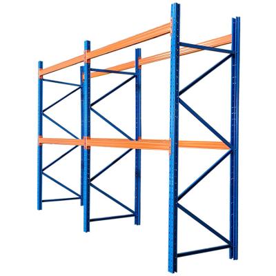 China Corrosion Protection Heavy Duty Selective Pallet Racking Warehouse Storage Pallet Racking For Cold Storage for sale