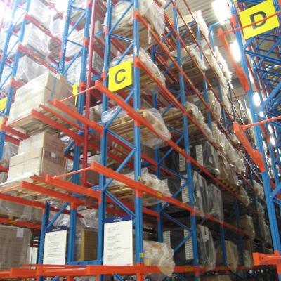 China Selective Pallet Racking Inform High Lift Pallet Stretching Heavy Duty Metal Pallet Rack Pallet Storage Racking for sale