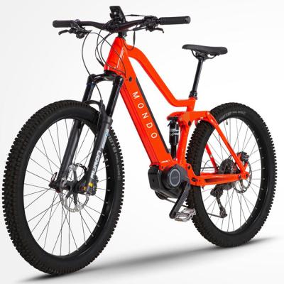 China MONDO Full Suspension OEM Wholesale Customization Logo Electric Mountain Bike Adult E-Mtb Bicycles for sale