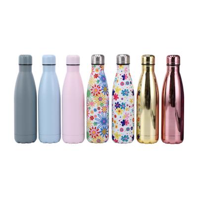 China PORTABLE Insulated Cola Shaped Stainless Steel Water Bottle Thermo Vacuum Flask Drinkable Custom Logo for sale