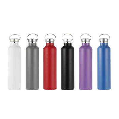 China Viable Customize Painting 25oz Stainless Steel Wall Sports Bottle Double Gym Bottle For Insulating Outdoor Bottle for sale