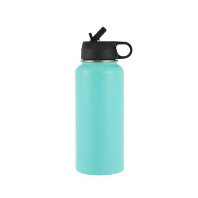 China Sustainable Wide Mouth Vacuum Insulated 18/8 Stainless Steel , 32 Ounce Water Bottle for sale