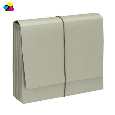 China Eco - Friendly Office Supply Green Letter 12 Pockets Recycled Multi - Indexed Expanding Folder Colored for sale