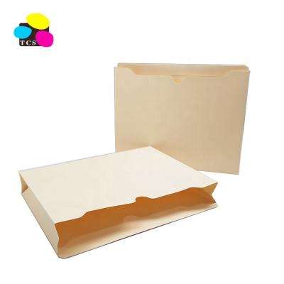 China Everyday Use File Jacket, Straight-Cut Reinforced Tag, Flat-No Expansion, Letter Size, Manila, 100 Per Box for sale