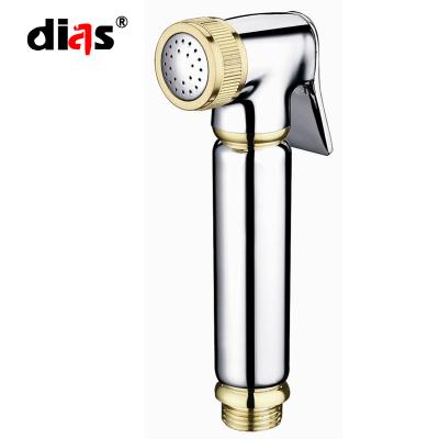 China Easy Installation Hot new products Taizhou Portable Shattaf Muslim shower brass hand held sprayer dual hand held shower for bathroom for sale