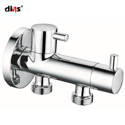 China General Dias Auto Fresh Water Angel Valve Water Flow Control Valve For Shower Room Three Way Angle Valve With Good Price for sale