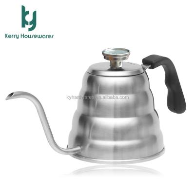 China Stocked Goose Neck Stainless Steel Coffee Kettle Induction Available for sale