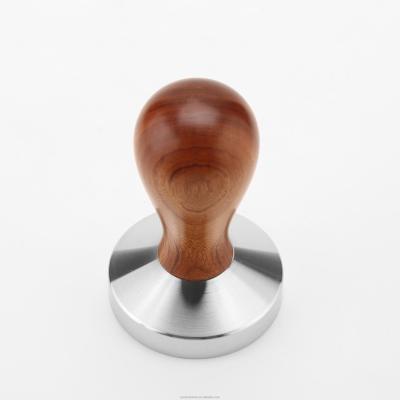 China Sustainable Customized Logo And Size Available Coffee Tamper From 49mm To 58.5 Mm for sale