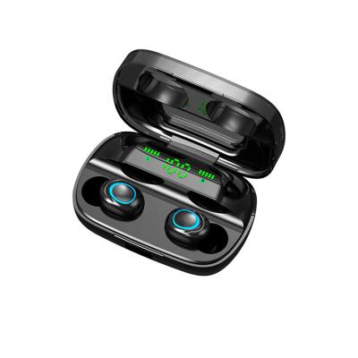 China Real 1800mah Waterproof In-Ear Box Earbuds S11 TWS Charging Earbuds Touch Control Hi-Fi Stereo Headset With LED Display Power Bank for sale