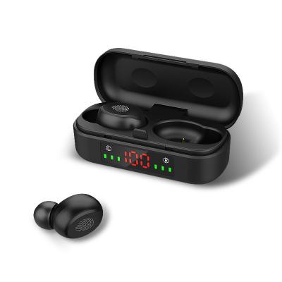 China 2022 New Hot Selling V8 TWS Earphones BT V5.0 Wireless In-Ear Earbuds With LCD Digital Display Power Charging Box for sale