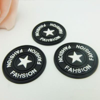 China Eco - Friendly Sustainable And SGS Certificated Custom PVC Patch Rubber Label for sale