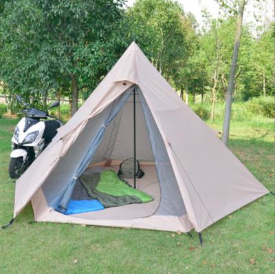 China Diagonal Bracing Type Amazon Easy Carry Waterproof Round Family Camping Tent With Canopy for sale