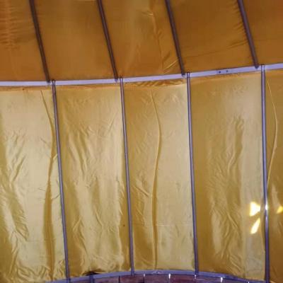 China Functional Waterproof Mongolian Tent Heat Retention Modern Steel Frame Yurt for sale