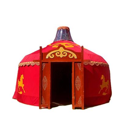 China Outdoor Camouflage/Field Play Steel Wooden Mongolian Yurt For Sale for sale