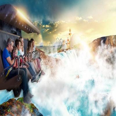 China Theme Park Fly Theater Vr Simulation Flying Theater With 5D Cinema Chair for sale