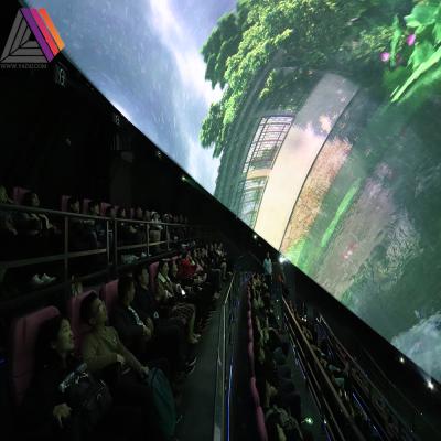 China Indoor PP 4D Virtual Reality Amusement Park Cinema Chair 4D Simulator Cinema for sale