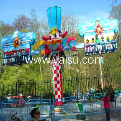 China Outdoor Park Amusement Equipment Kids Flying Tower Wing Frog Jump for sale