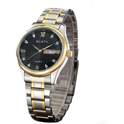 China Day/Date Good Quality Stainless Steel Waterproof Luminous Mens Quartz Watch Watch Quartz for sale