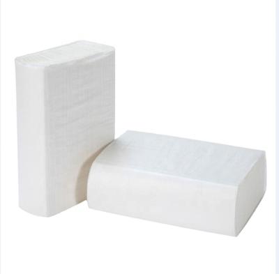 China Blue Hotel Towels Toilet Paper Napkin Hand Pulp Wood Roll Paper Tower V/N/Z Fold Toilet Paper for sale