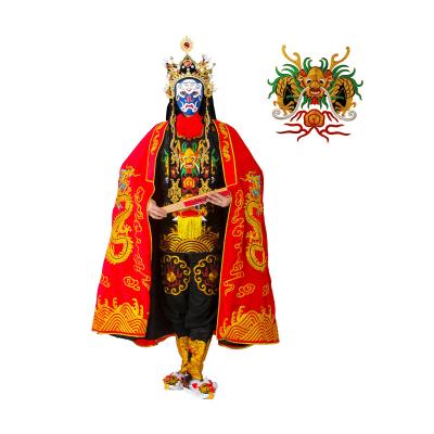 China China Sichuan Upset Face Costume Full Set Gorgeous Magic Props Of Face-Changing Props With Course for sale