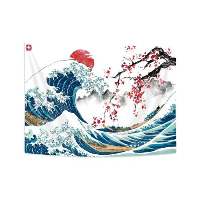 China Art Decor Wholesale Custom Printed Microfiber Polyester Cotton Wall Hanging Tapestry for sale