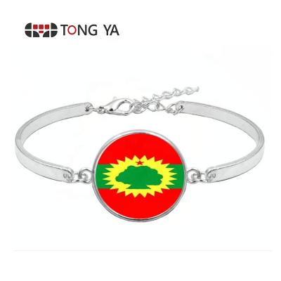 China Cheap custom casual/sporty alloy oromia zic bracelet for sale