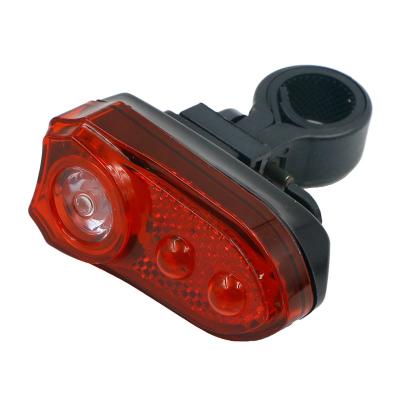 China KSWING Waterproof Structure OEM Bike Flashlight IPX5 Plastic Led Waterproof Bicycle Front Light for sale