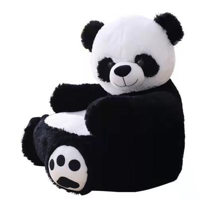 China Plush Ready to Board Baby Resting Sofa Seat Chair Soft Animal Panda Bear Unicorn Children Sitter Bed for sale