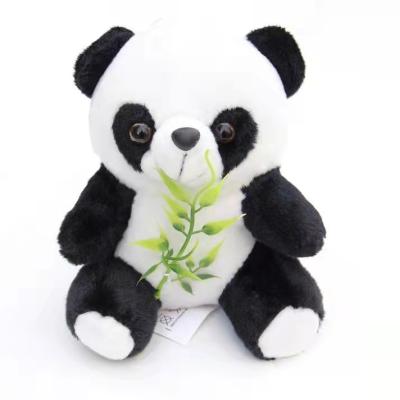 China Plush A Bamboo Cloth Doll Plush Doll Leaf Panda Plush Toy Claw Machine Wedding Gift for sale