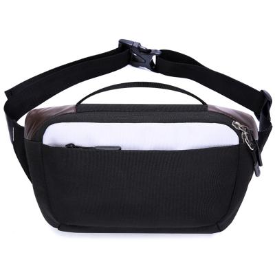 China Water Proof Men's Waist Bag Small Casual Water Repellent Chest Bag Outdoor Sports Mobile Phone Bag for sale